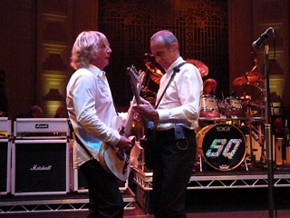 Francis and Rick doing their thing at the BBC