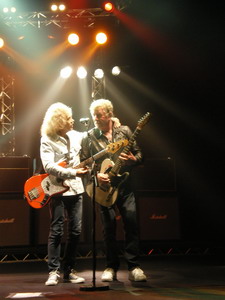 Rick and Alan, two old mates reunited
