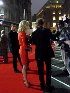 Rick and Lyndsay on the red carpet